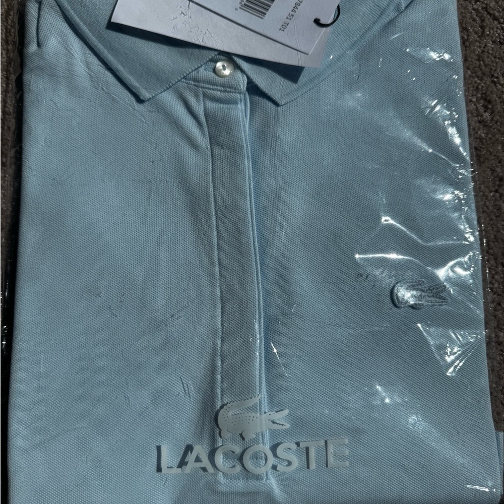 Lacoste Sky Blue Slim Fit Polo
